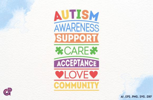 Autism Cute Quote SVG Design: Graphics for Crafts & Heartfelt Branding