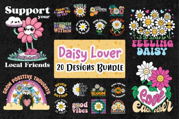 Daisy Quote SVG Bundle