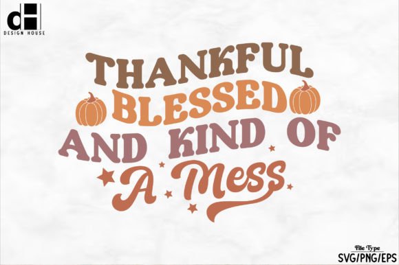 Fall Autumn Thankful Quote SVG for Crafts & Graphics