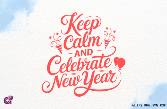 Happy New Year Funny Quote SVG PNG: Crafts & Graphics for Local Branding