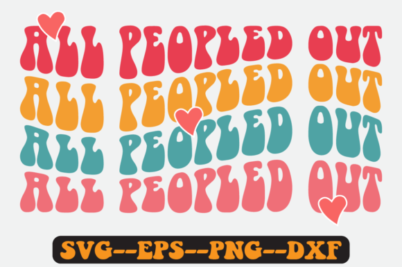 Introvert Quote Retro SVG Design