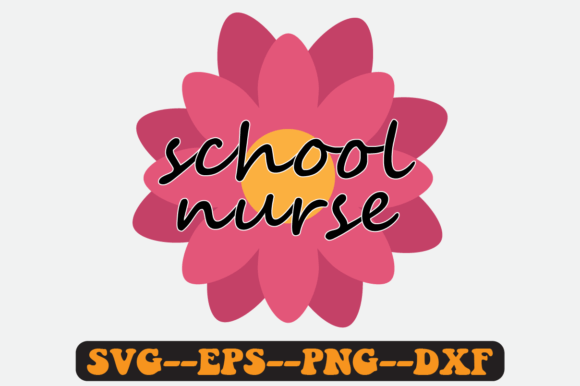 School Nurse Quote Retro SVG Graphics for Crafts