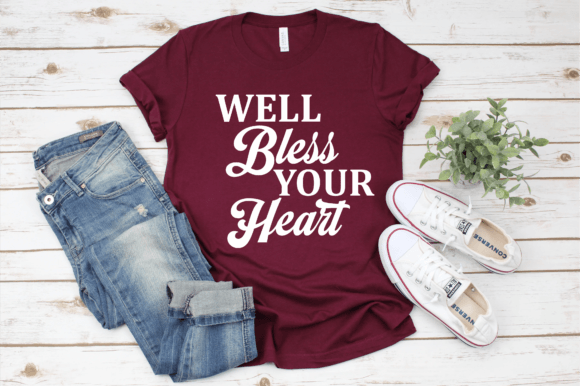 Well Bless Your Heart SVG: Graphics for Crafts & Humor